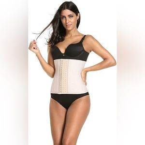 25 BONES CORSET-WAIST LATEX TRAINER, Med